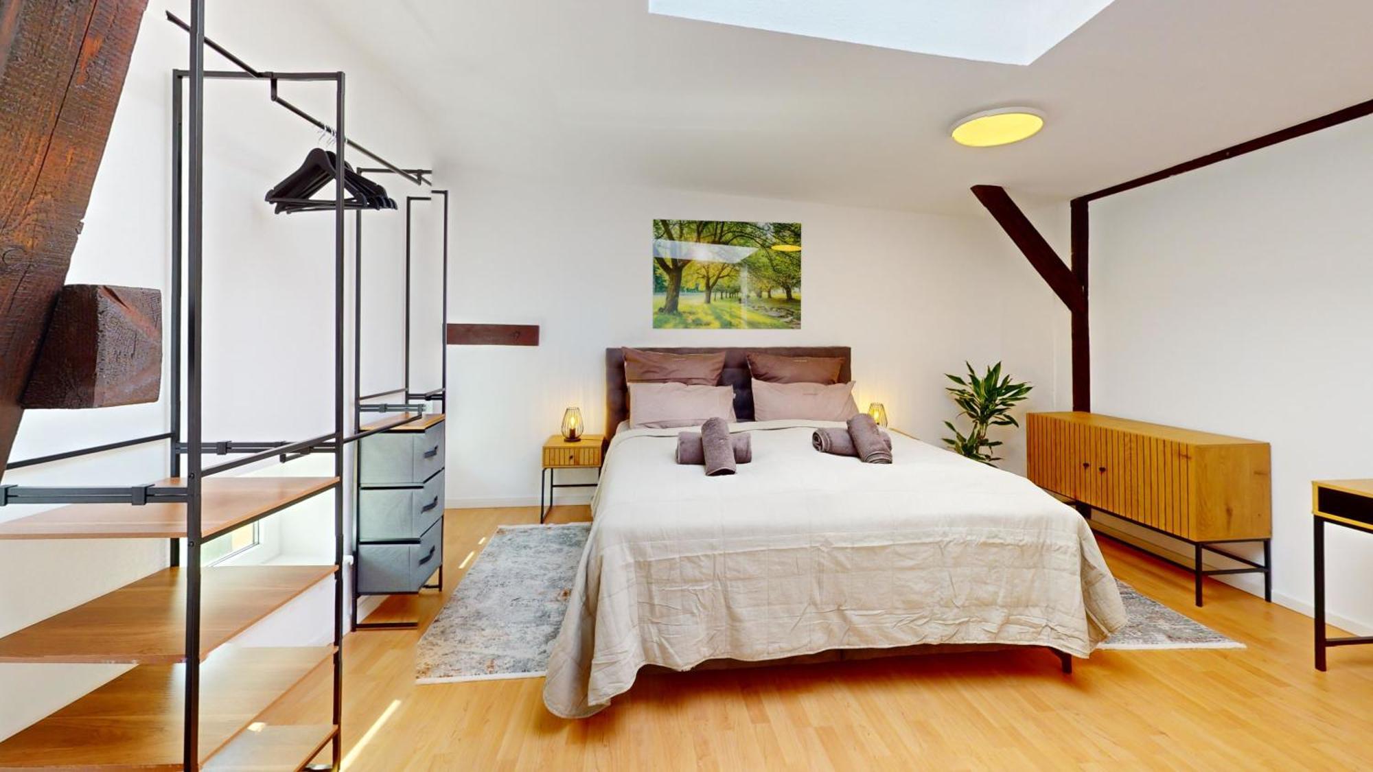 Sweethome - Luxus Apartment Auf 2 Etagen Magdeburg Bagian luar foto