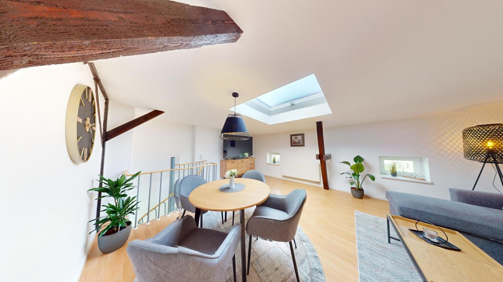 Sweethome - Luxus Apartment Auf 2 Etagen Magdeburg Bagian luar foto